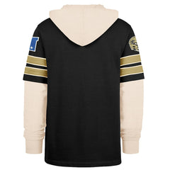 New Orleans Saints 47 brand '47 Split Zone Cornerback Duo Hoodie