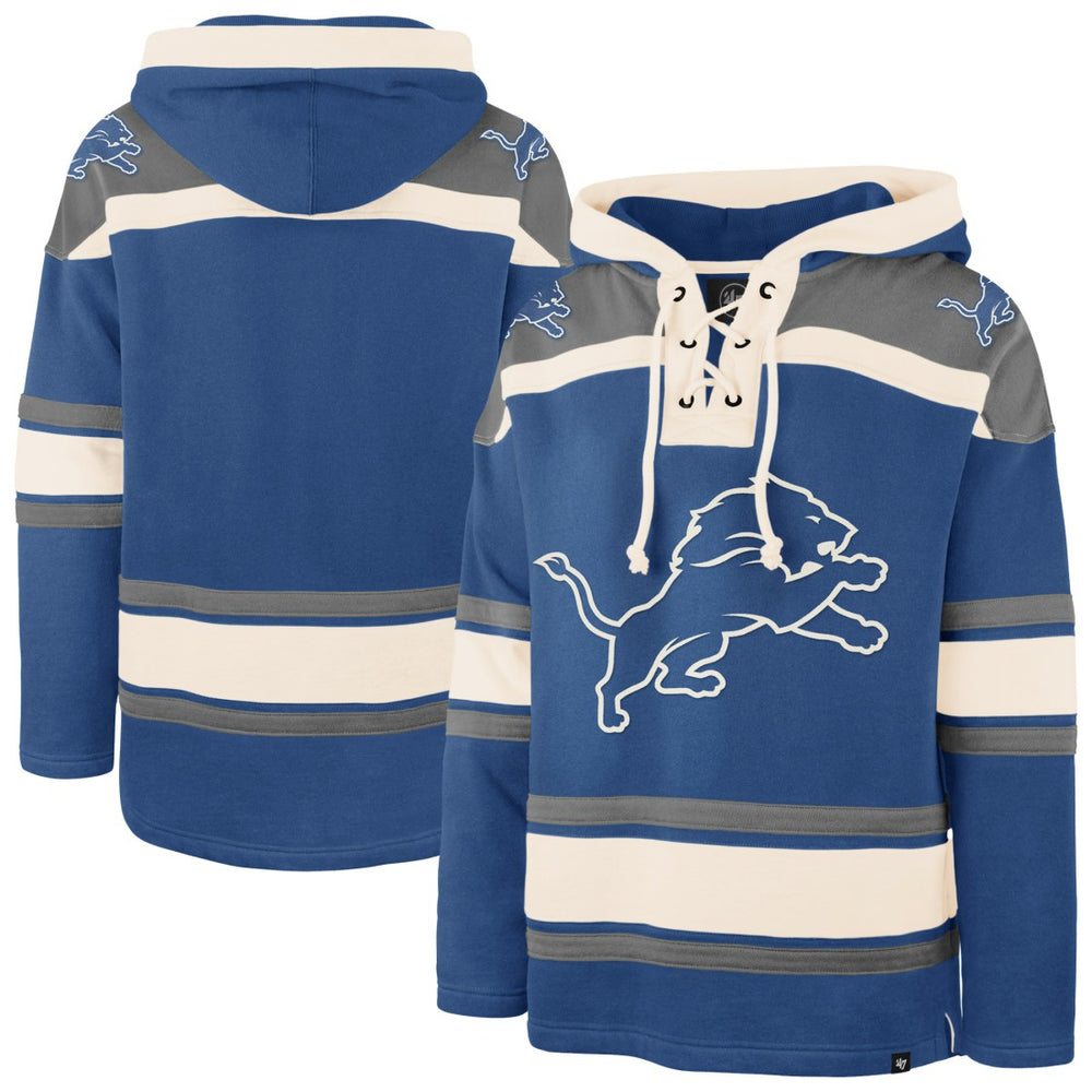 Detroit Lions 47 brand '47 Men's Superior Lacer Hoodie