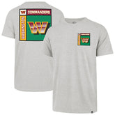 Washington Commanders 47 brand '47 Chrome Plate Franklin T-Shirt