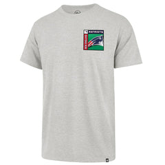 New England Patriots 47 brand '47 Chrome Plate Franklin T-Shirt