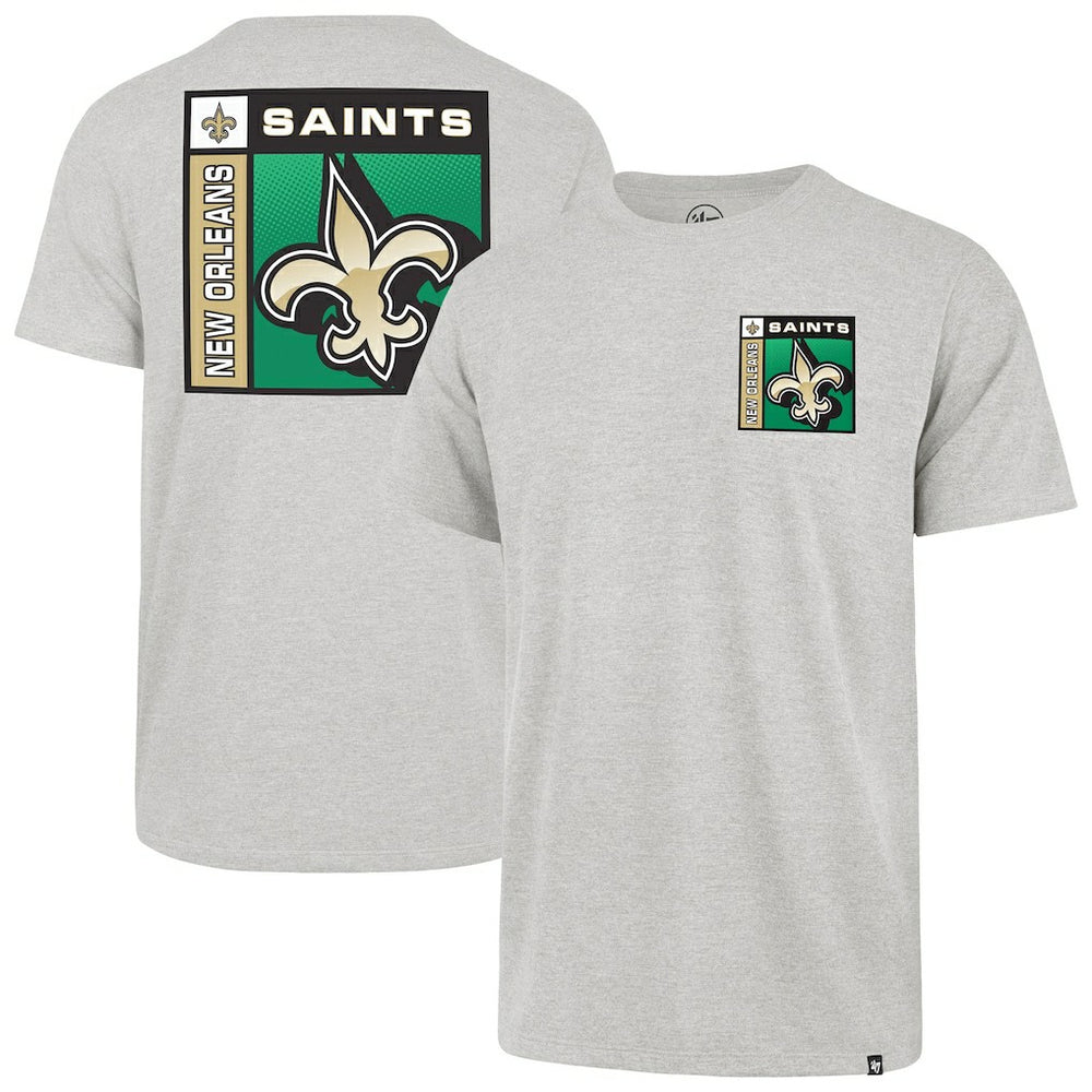 New Orleans Saints 47 brand '47 Chrome Plate Franklin T-Shirt