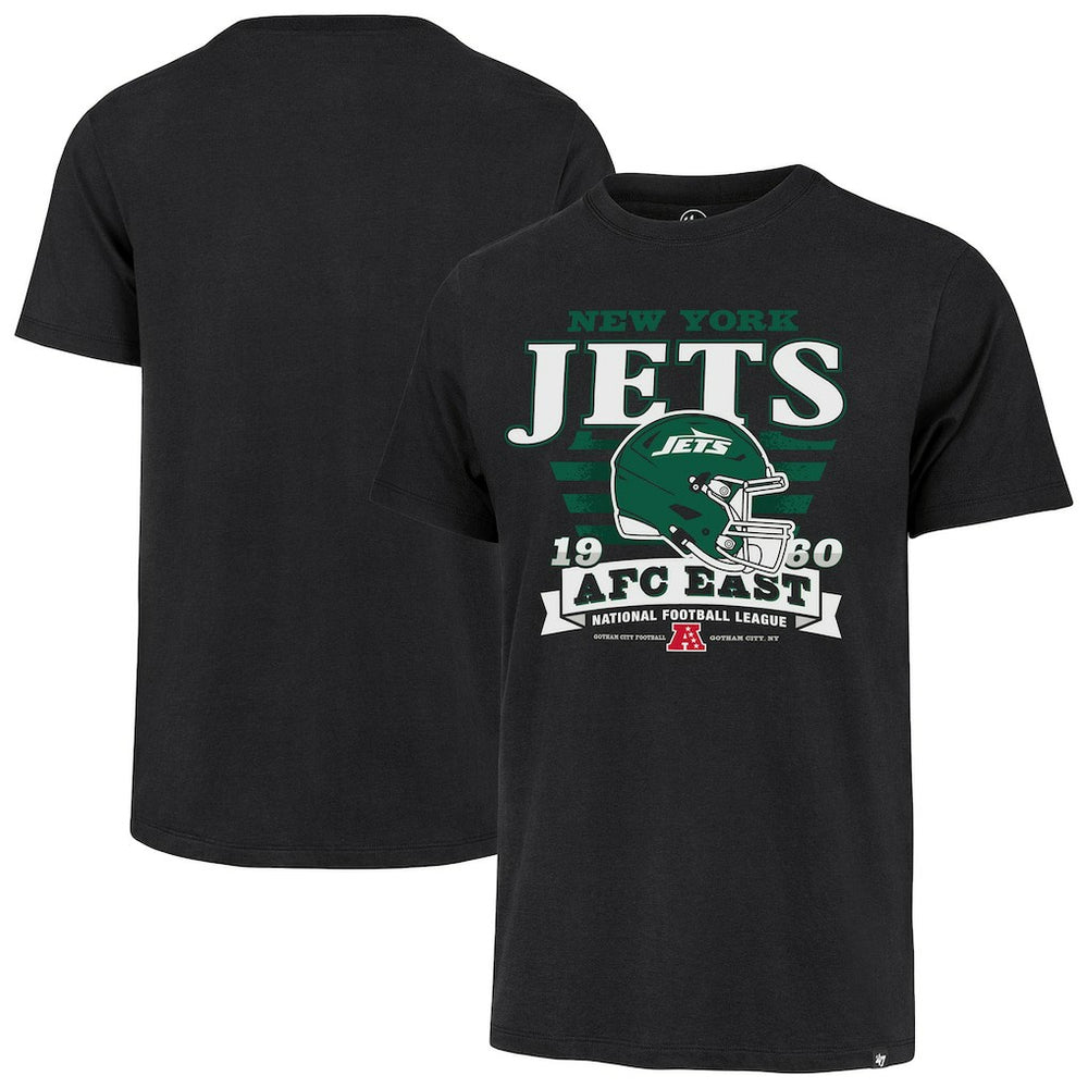 New York Jets 47 brand '47 Stripe Splash Franklin T-Shirt