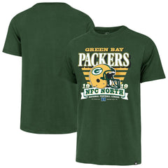 Green Bay Packers 47 brand '47 Stripe Splash Franklin Throwback T-Shirt