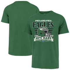 Philadelphia Eagles 47 brand '47 Stripe Splash Franklin Throwback T-Shirt
