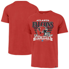 Atlanta Falcons 47 brand '47 Stripe Splash Franklin Throwback T-Shirt