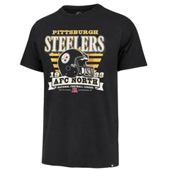 Pittsburgh Steelers 47 brand '47 Stripe Splash Franklin Throwback T-Shirt