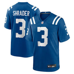 Indianapolis Colts Nike Spencer Shrader Team Game Jersey