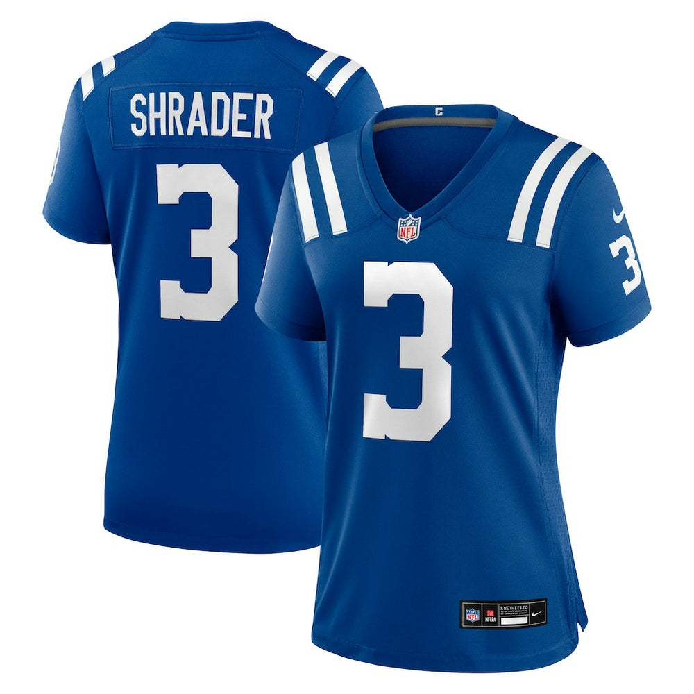 Indianapolis Colts Nike Spencer Shrader Women's Team Game Jersey