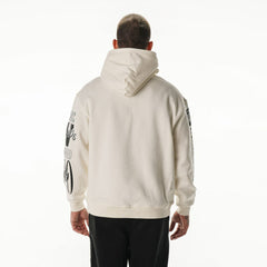 Las Vegas Raiders The Wild Collective Unisex Stacked Graphic Sleeve Fleece Hoodie