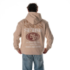 San Francisco 49ers The Wild Collective Unisex Oversized Graphic Fleece Hoodie