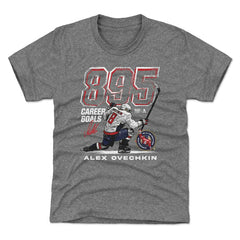 Alexander Ovechkin Washington Capitals 500 Level Youth NHL All-Time Leading Goal Scorer Grunge T-Shirt Outlet