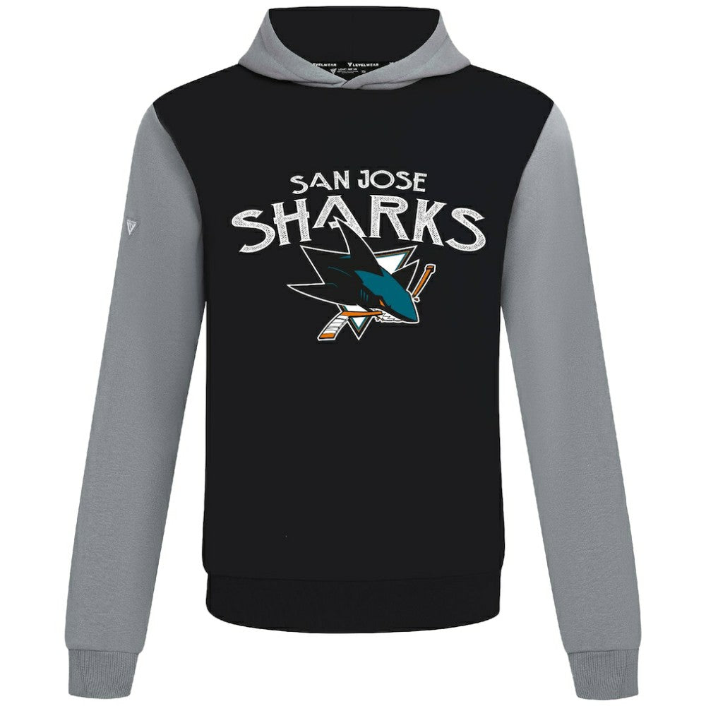 San Jose Sharks Levelwear Ultimate Mission Pullover Hoodie On Sale