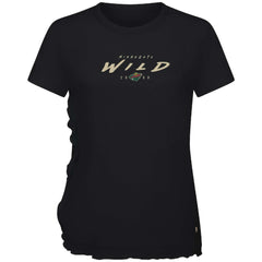 Minnesota Wild Levelwear Women's Airflow Scratched T-Shirt For Sale