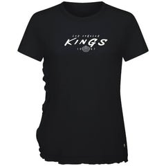 Los Angeles Kings Levelwear Women's Airflow Scratched T-Shirt For Sale