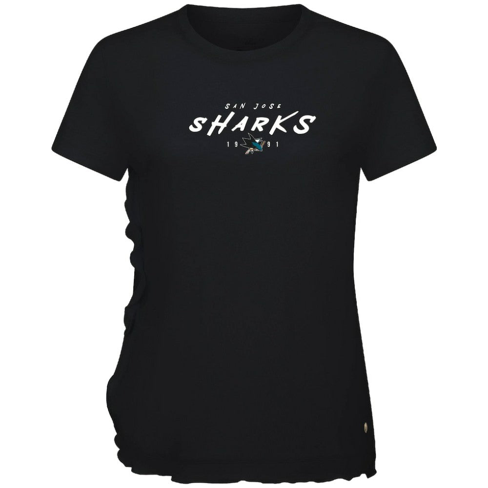 San Jose Sharks Levelwear Women's Airflow Scratched T-Shirt Online