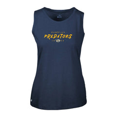 Nashville Predators Levelwear Women's Macy Scratched Tank Top Sale
