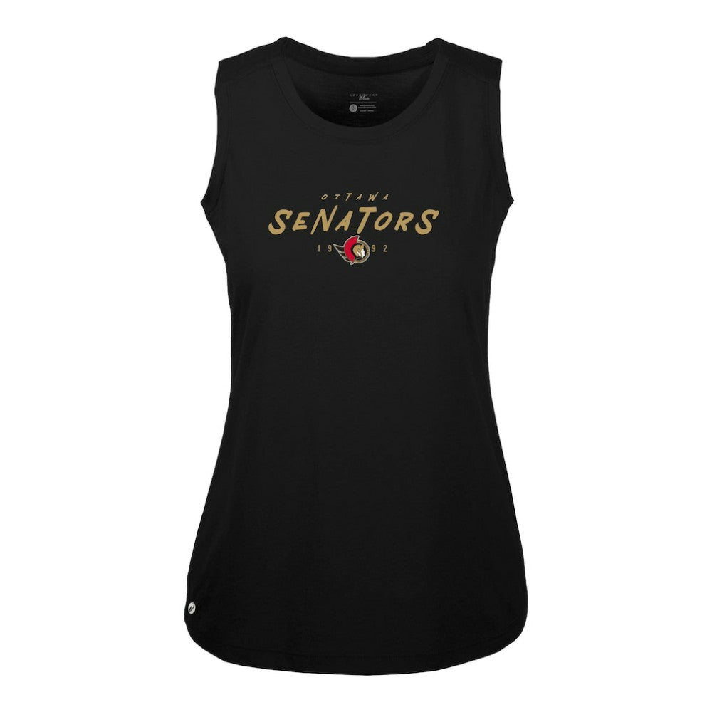 Ottawa Senators Levelwear Women's Macy Scratched Tank Top Discount