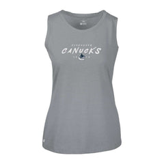 Vancouver Canucks Levelwear Women's Macy Scratched Tank Top Discount