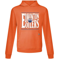 Edmonton Oilers Levelwear Relay Powerhouse Pullover Hoodie Outlet