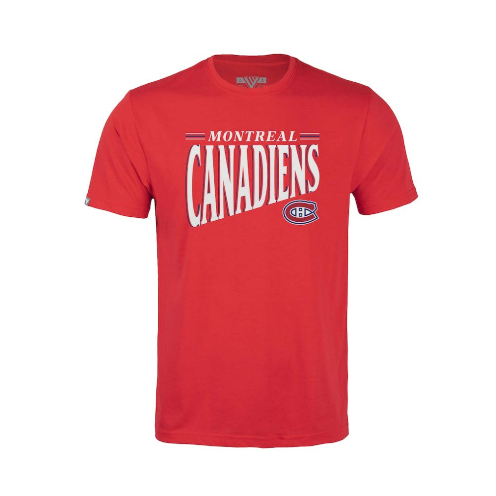 Montreal Canadiens Levelwear Youth Little Richmond Tally T-Shirt Outlet