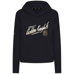 Vegas Golden Knights Levelwear Women's Sweet Sizzle Tri-Blend Cropped Pullover Hoodie On Sale