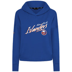 New York Islanders Levelwear Women's Sweet Sizzle Tri-Blend Cropped Pullover Hoodie Online