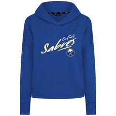 Buffalo Sabres Levelwear Women's Sweet Sizzle Tri-Blend Cropped Pullover Hoodie Online