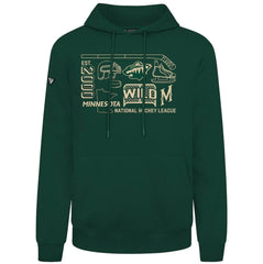 Minnesota Wild Levelwear Podium Campaign Pullover Hoodie On Sale