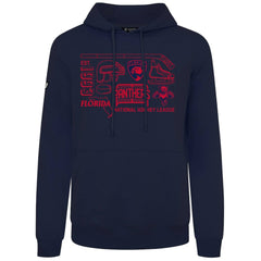 Florida Panthers Levelwear Podium Campaign Pullover Hoodie On Sale