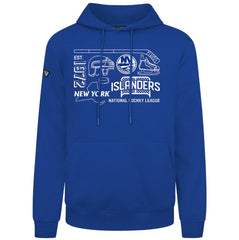 New York Islanders Levelwear Podium Campaign Pullover Hoodie On Sale