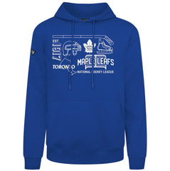 Toronto Maple Leafs Levelwear Podium Campaign Pullover Hoodie Discount