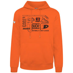 Anaheim Ducks Levelwear Podium Campaign Pullover Hoodie Sale