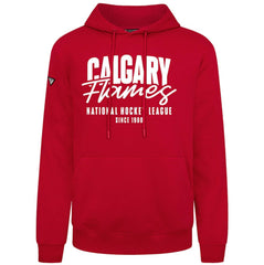 Calgary Flames Levelwear Podium Response Pullover Hoodie Sale