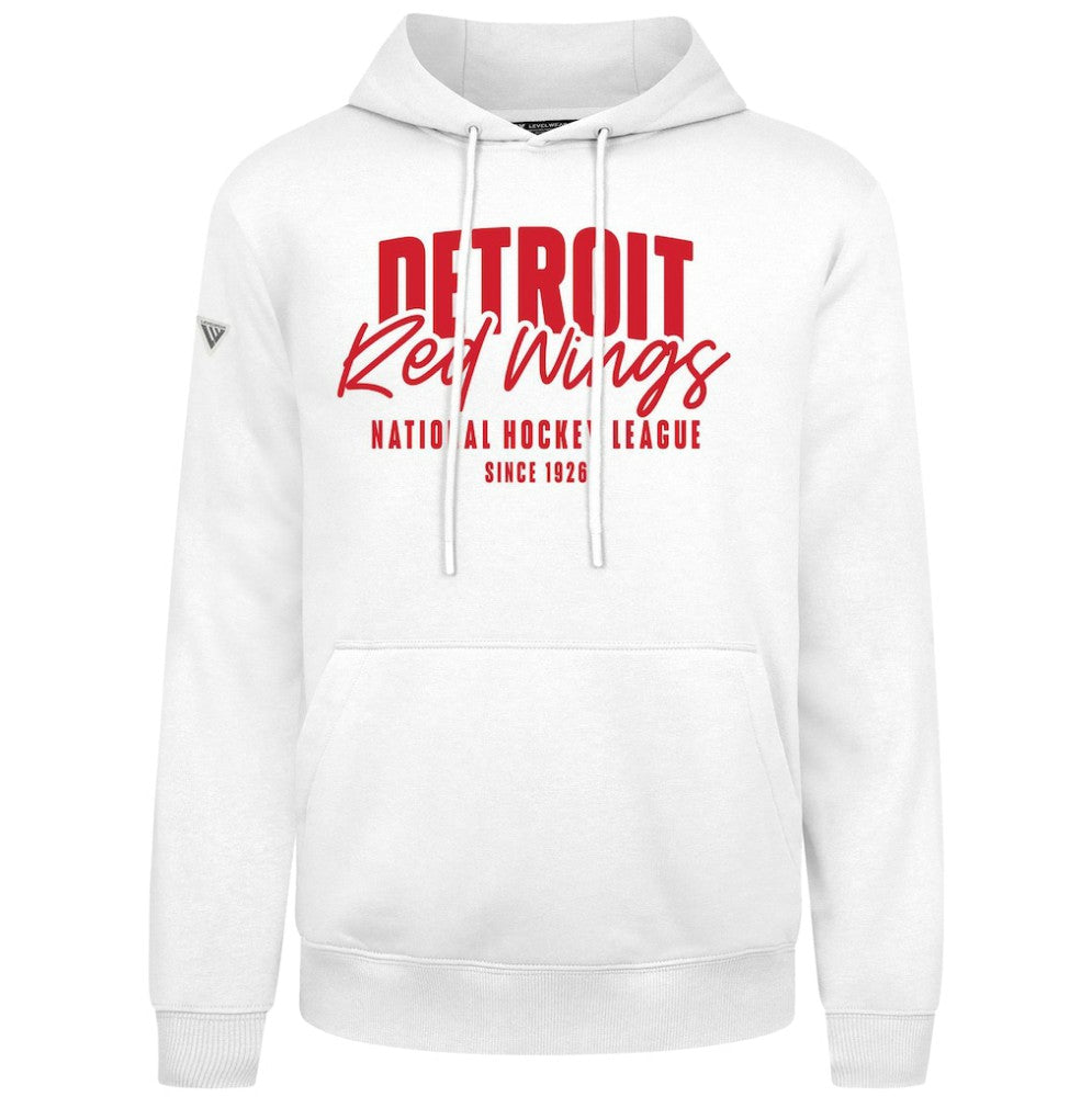 Detroit Red Wings Levelwear Podium Response Pullover Hoodie Outlet