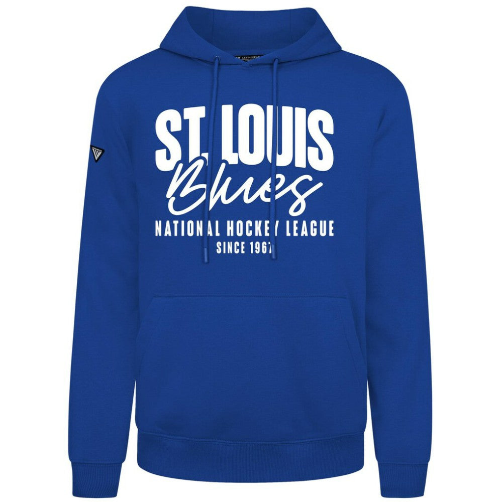 St. Louis Blues Levelwear Podium Response Pullover Hoodie Outlet