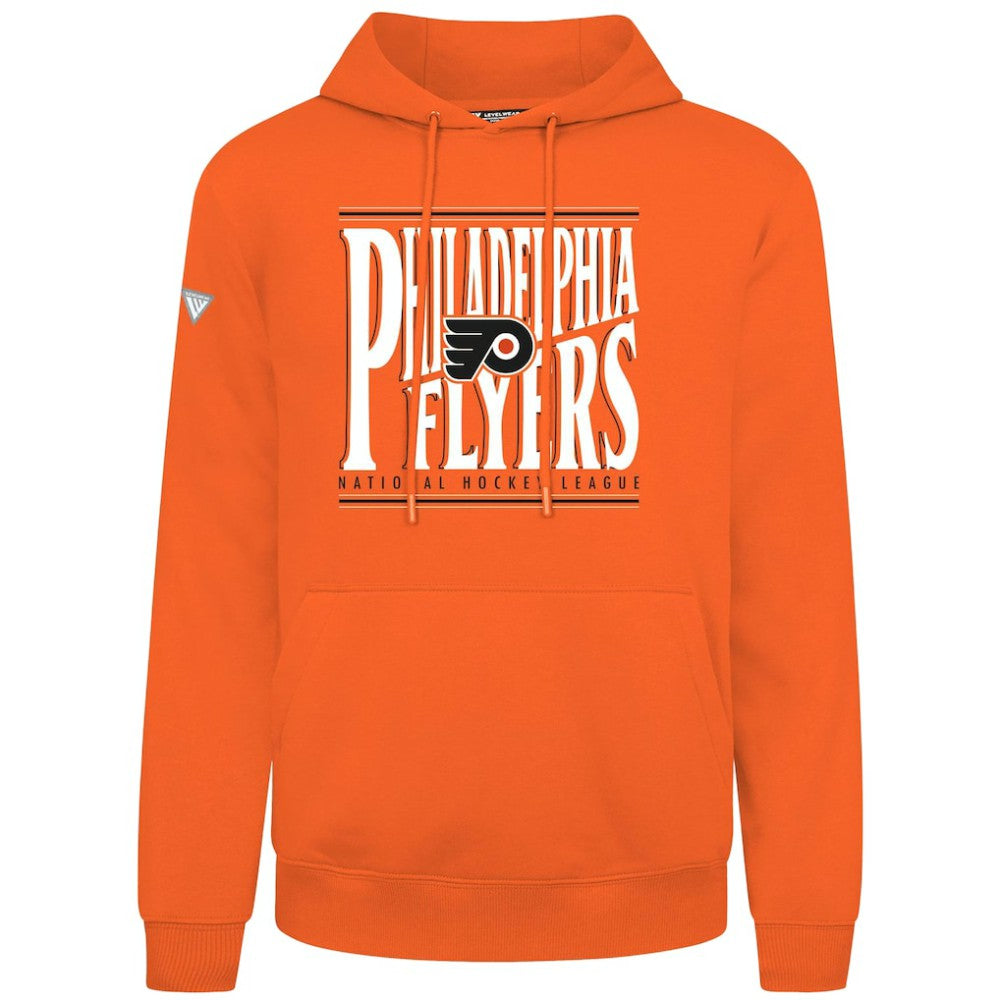 Philadelphia Flyers Levelwear Podium Powerhouse Pullover Hoodie For Sale