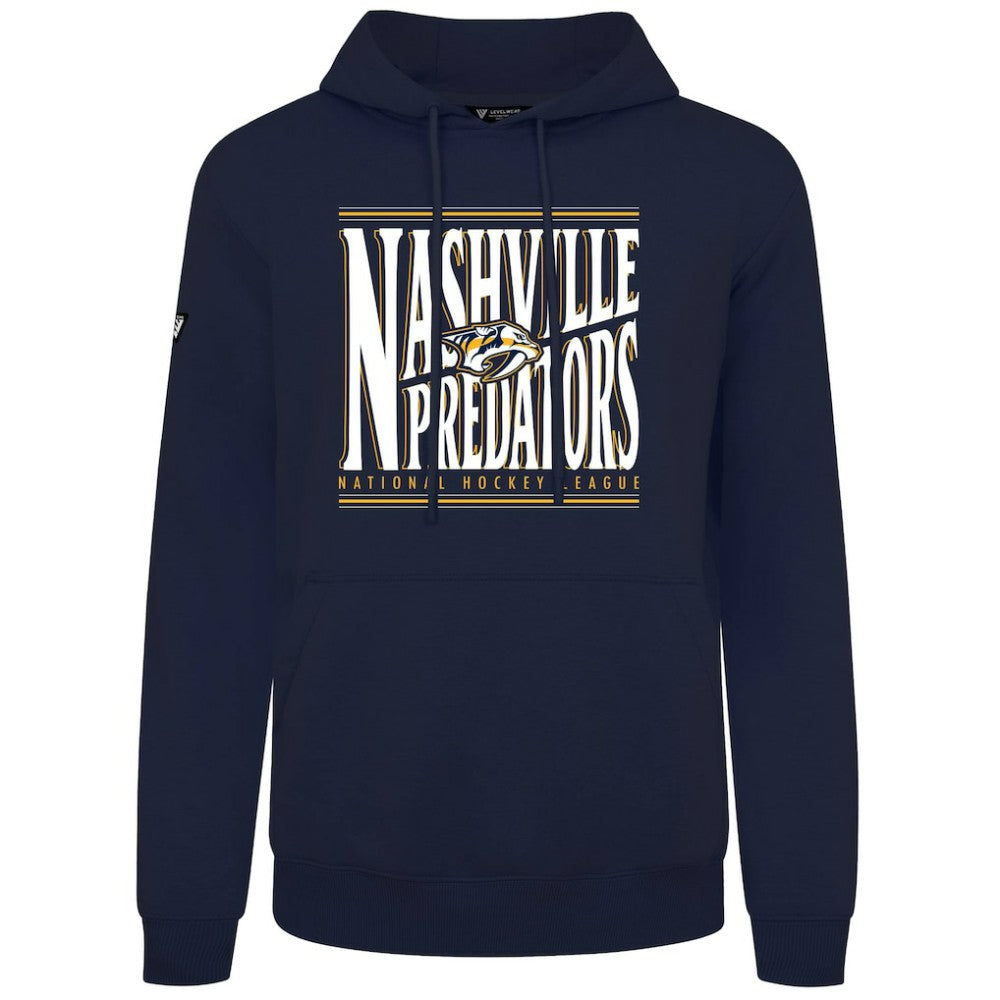 Nashville Predators Levelwear Podium Powerhouse Pullover Hoodie Outlet