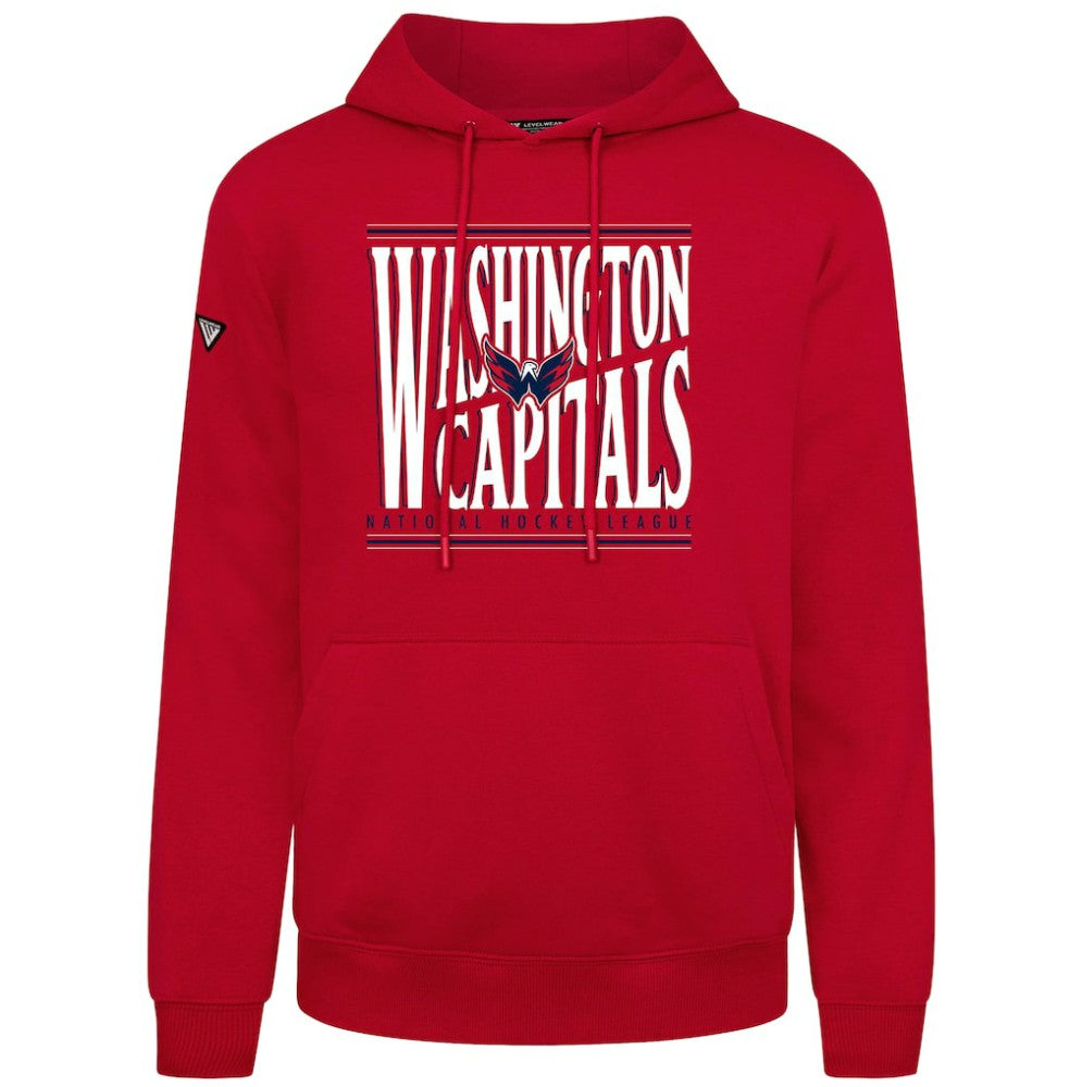 Washington Capitals Levelwear Podium Powerhouse Pullover Hoodie Discount
