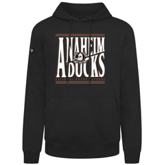 Anaheim Ducks Levelwear Podium Powerhouse Pullover Hoodie Outlet