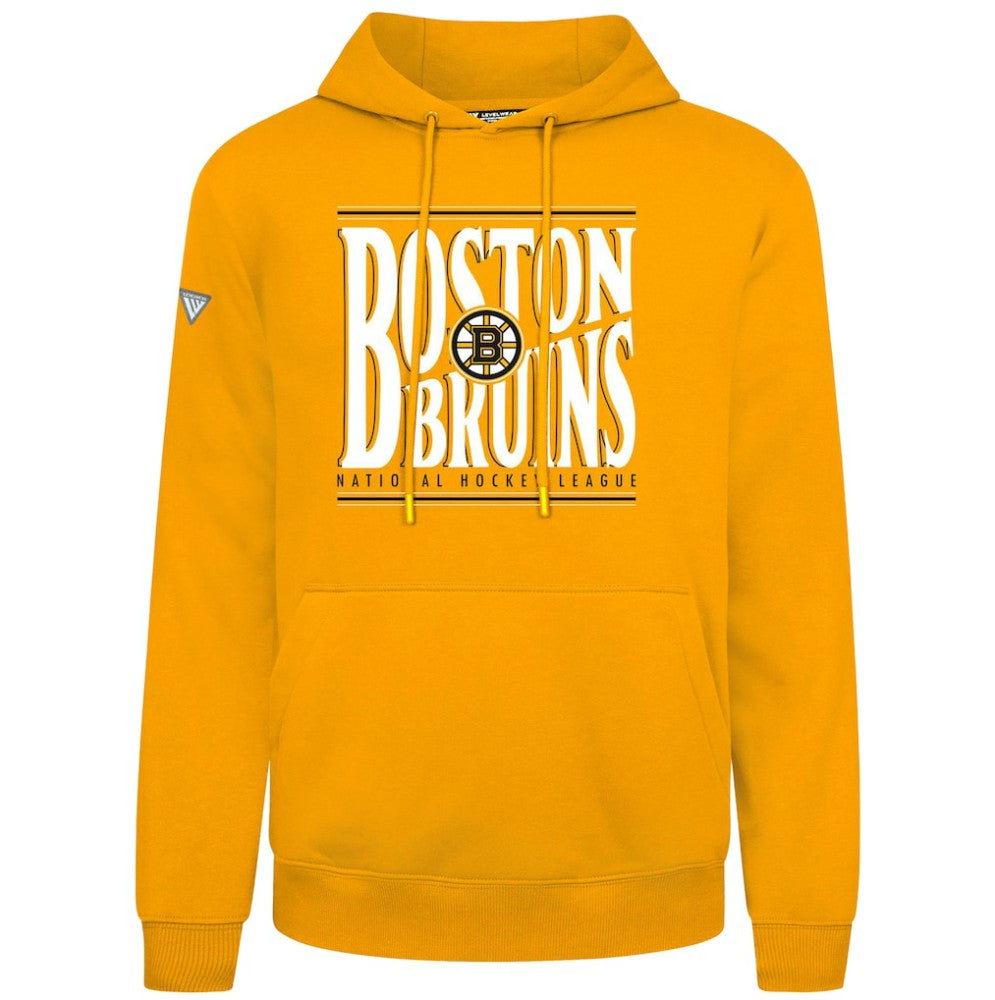Boston Bruins Levelwear Podium Powerhouse Pullover Hoodie On Sale