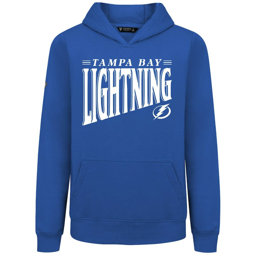 Tampa Bay Lightning Levelwear Youth Jr Podium Tally Pullover Hoodie Sale