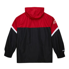 Kansas City Chiefs Mitchell & Ness Tie Breaker Vintage Logo Lightweight Anorak Half-Zip Windbreaker
