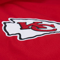 Kansas City Chiefs Mitchell & Ness Tie Breaker Vintage Logo Lightweight Anorak Half-Zip Windbreaker