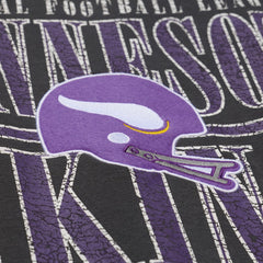 Minnesota Vikings Mitchell & Ness Downtown Crew Vintage Logo Sweatshirt