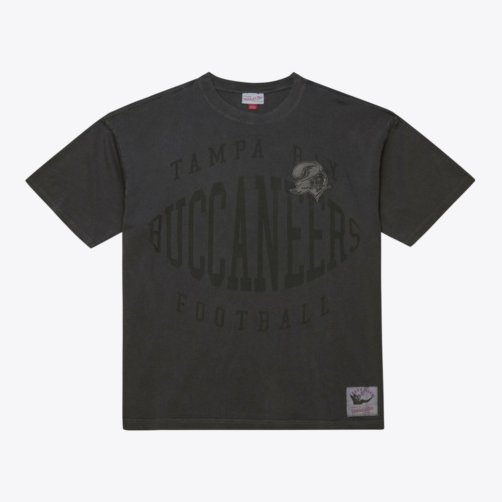 Tampa Bay Buccaneers Mitchell & Ness Downtown Collection Premium Vintage Logo T-Shirt