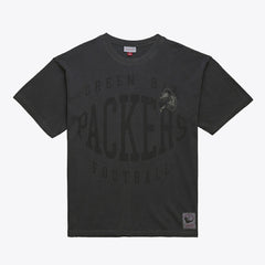 Green Bay Packers Mitchell & Ness Downtown Collection Premium Vintage Logo T-Shirt