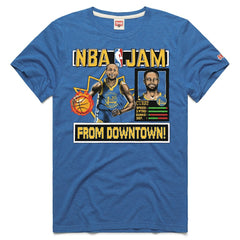 Stephen Curry Golden State Warriors Homage Unisex NBA Jam Tri-Blend T-Shirt sale Discount
