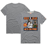 Jalen Brunson New York Knicks Homage Unisex NBA Jam Tri-Blend T-Shirt Online