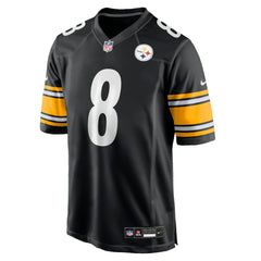 Aaron Rodgers Pittsburgh Steelers Game Jersey - Black