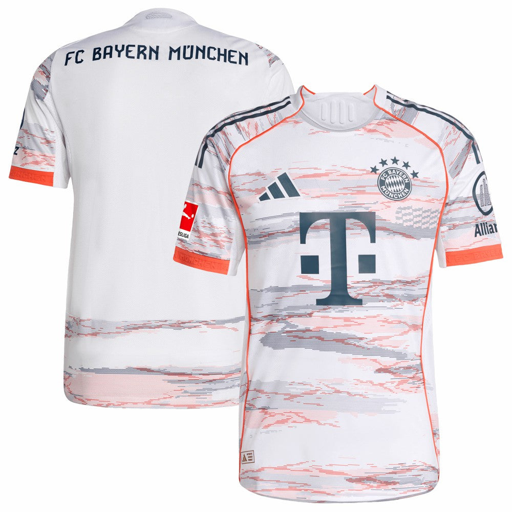 Bayern Munich 2025/26 Away Jersey White - Adidas